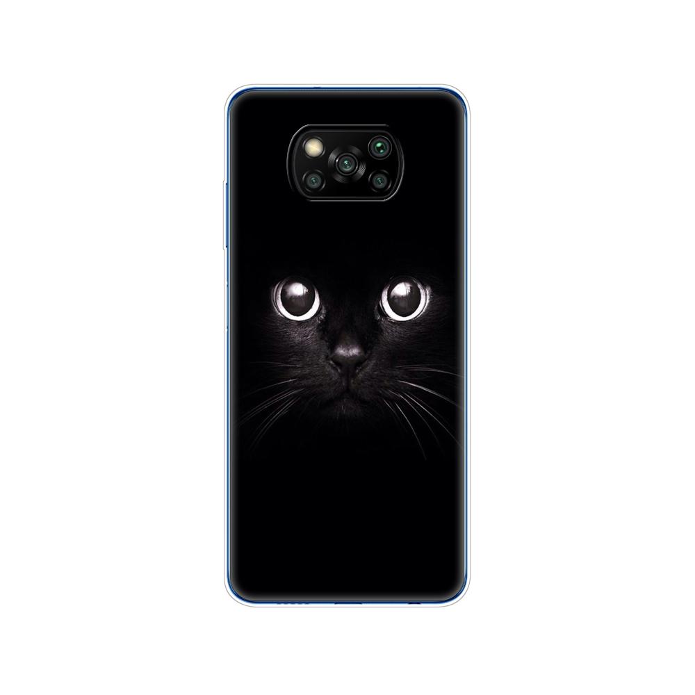 

Для Xiaomi Poco X3 NFC силиконовый чехол с мягкой задней панелью для POCO X3 Pro чехол из ТПУ, бампер для Poco X 3 PocoX3 NFC 6,67 дюйма, глобальный чехол для телефона For POCO X3 Pro