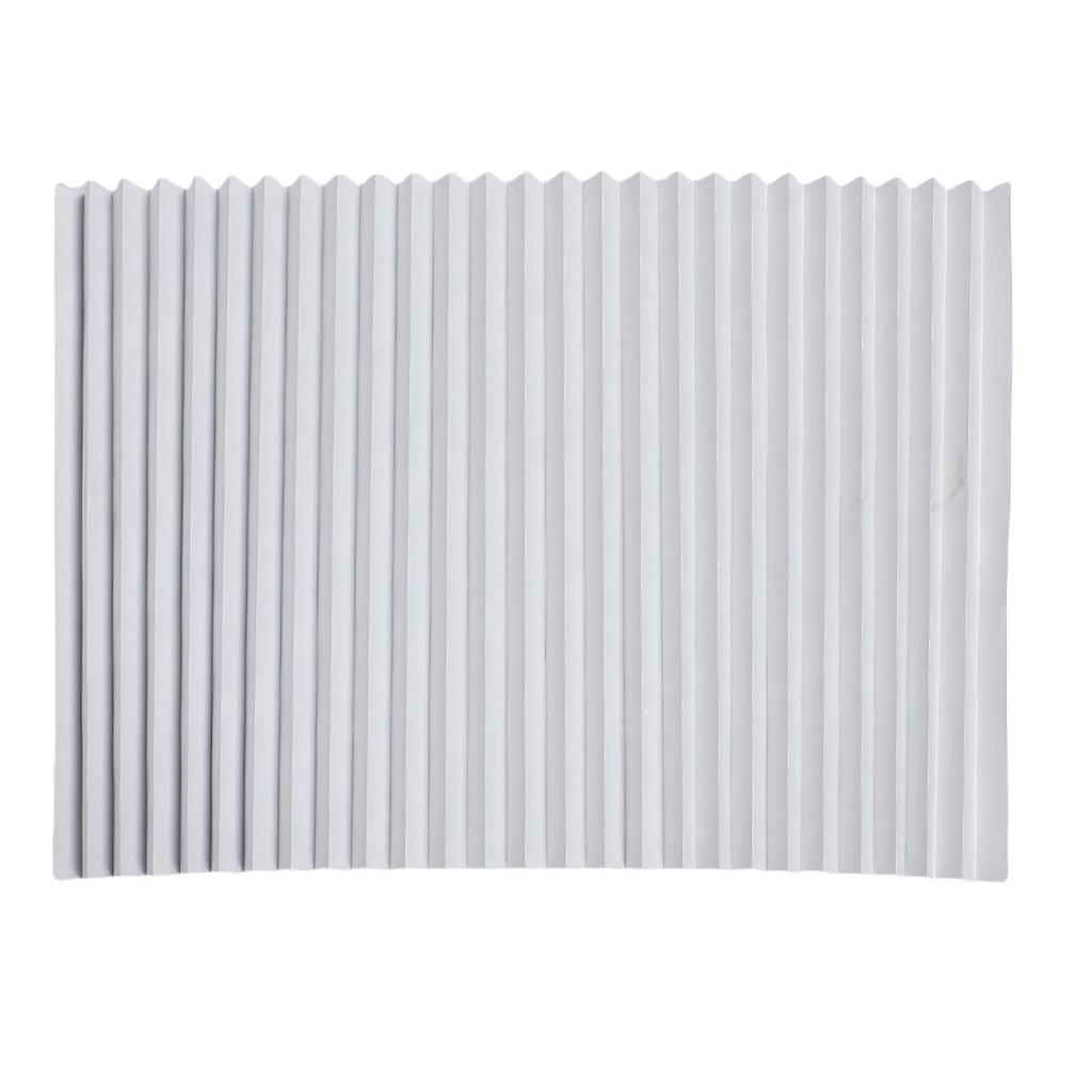 RV Pleated Blinds Shade Touch Fastener Non Woven Blackout Window Blinds Shades for Travel Trailer Motorhome 60x150cm