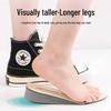 Palmilhas para Sapatos de Lona: Aumento de Altura, Suporte de Arco, Resistente a Odores, Absorção de Choque para Homens e Mulheres