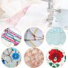 3 Pezzi Doppie Aghi Gemelli da Cucito 2/90 3/90 4/90 Aghi Gemelli Elastici per Macchina da Cucire Spilli per Accessori Macchina da Cucire Domestica