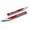 2pcs Metal GTD Logo Car Fender Emblem Sticker Body Side Badge Decal for Golf Passat Jetta Touareg Tiguan Polo Bora CC MK6