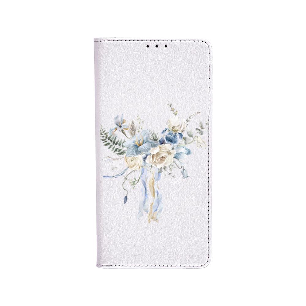 Itel City 100 Flip Phone Leather Case with Creative Floral Design
