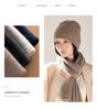 Women's 100% Pure Cashmere Double-Layer Knitted Hat - Warm & Fashionable for Autumn/Winter
