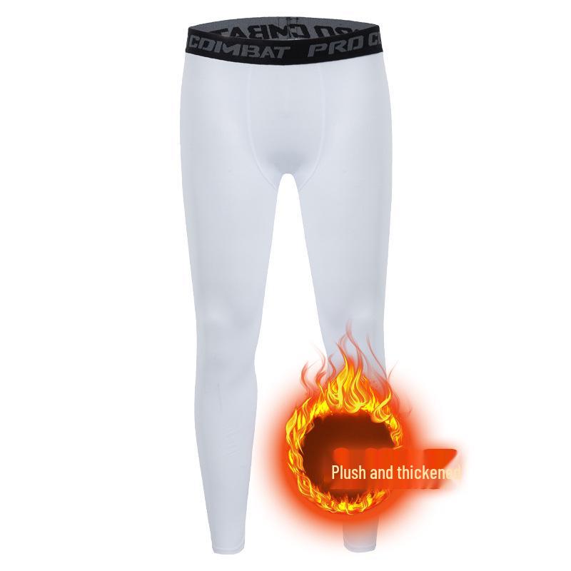 

Men s Fleece-Lined Thermal Set: Tight-Fit Quick-Dry Running & Fitness Gear for Autumn/Winter. 3XL