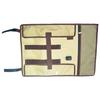 Tent Stakes Storage Bag Outdoor Camping Portable Waterproof Oxford Cloth Tent Stakes Hammer Tool Storage Bag Khaki