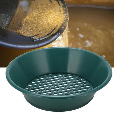 Bandeja Tamizadora de Pantalla Herramienta Manual para Lavar Oro Accesorio Sartén de Oro de 350 mm para Lavar Oro Minería Sartén para Lavar Oro Sartén de Oro de Mina Sartén de Oro