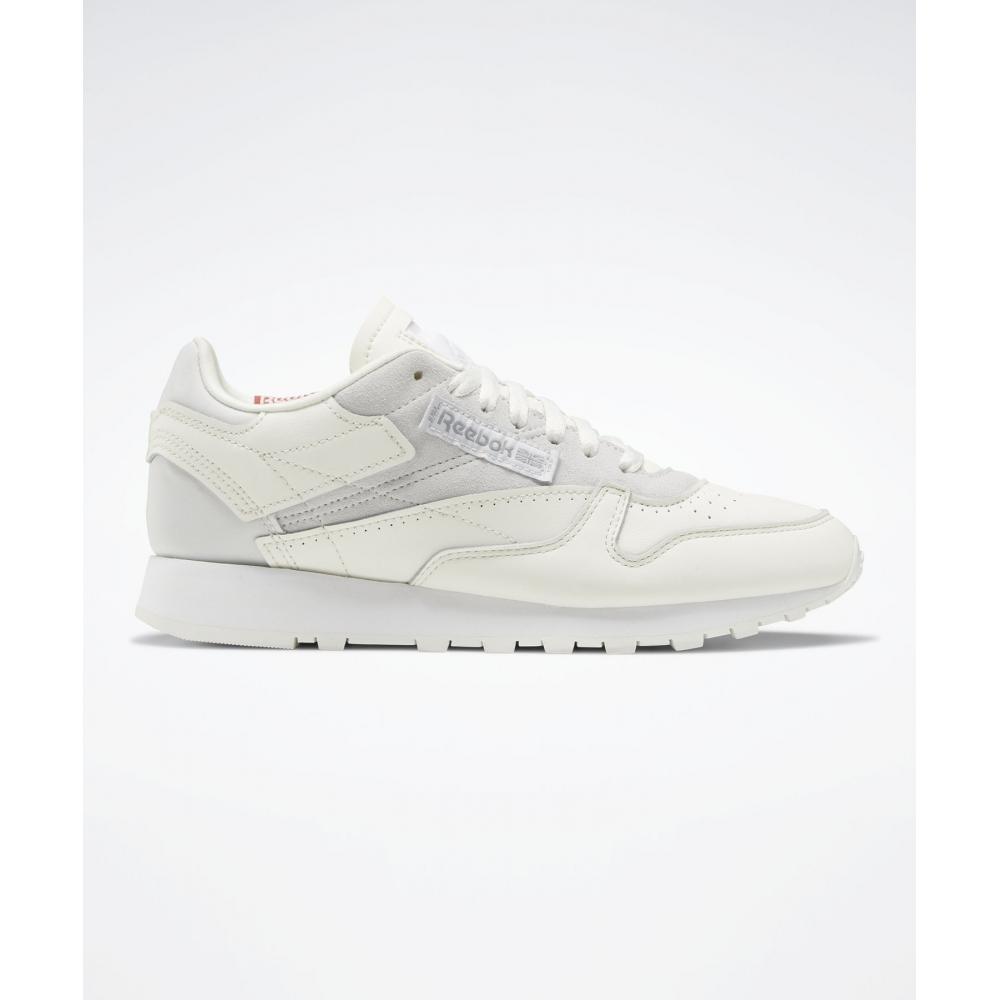 

REEBOK classic кожаный белый светло-серый GX6197