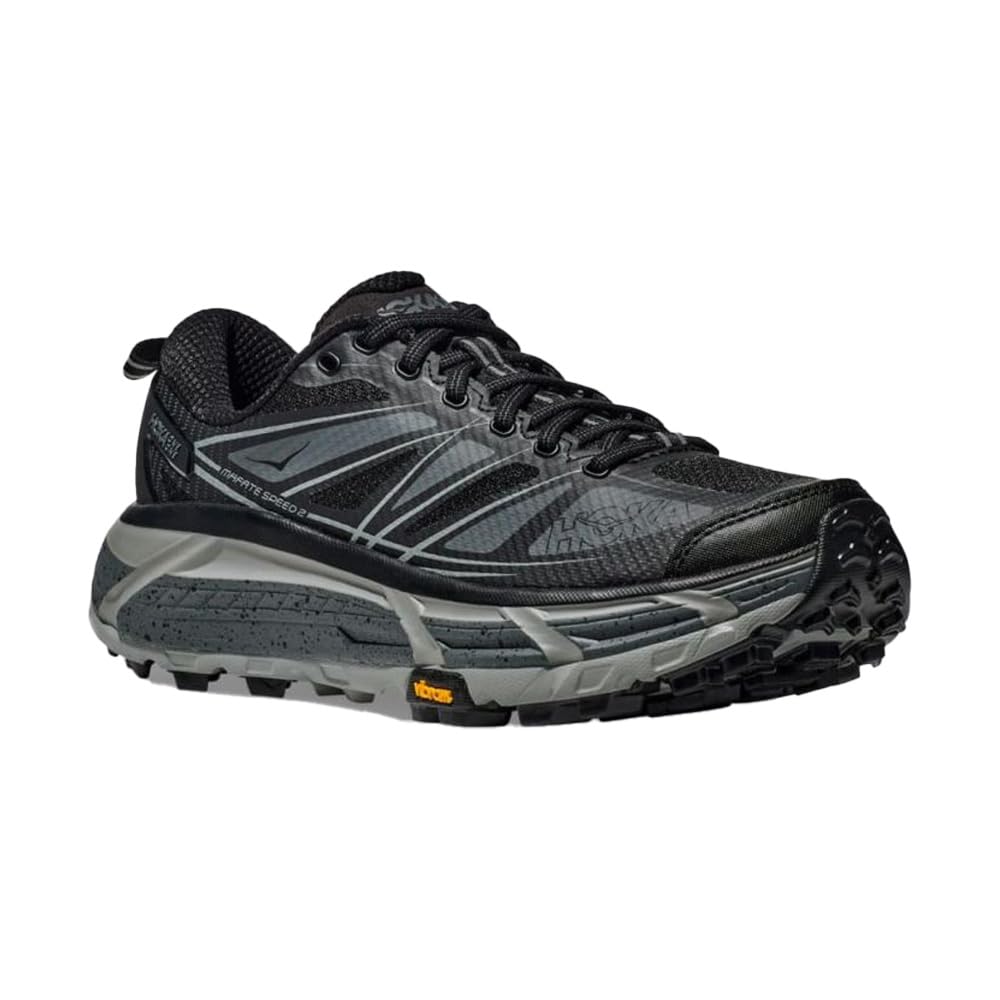 HOKA Mafate Speed 2 Trekking Size Shoes, Men's, 1126851, Black/Castlerock, 26.5cm
