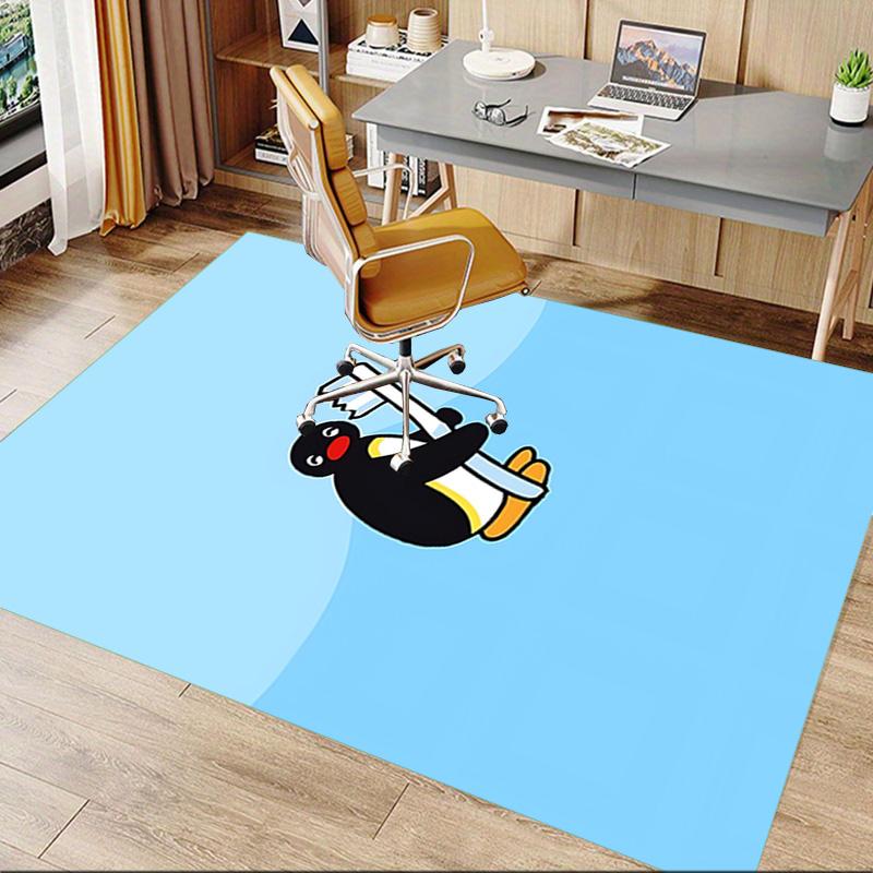 Penguin Teeth Carpet For Playroom Bedroom Living Room Sofa Home Decor Kids Game Area Rug Nonslip Floor Mat