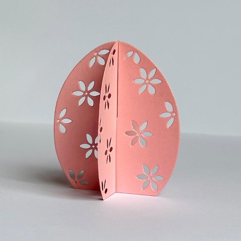 Metal Cutting Dies Easter Flower Egg for Card Making Scrapbooking Paper Stencil