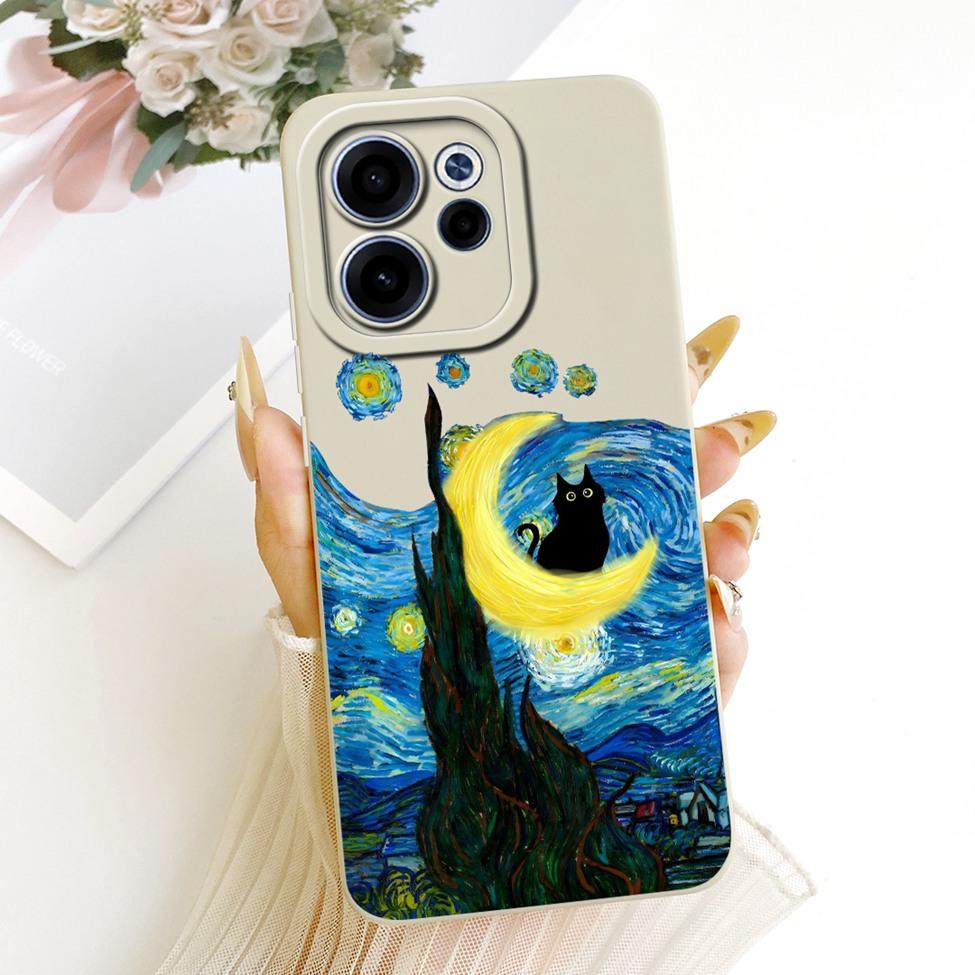 Casing For Oppo Reno 15F Cover Luxury Fashion Cute Cartoon Funny Painted Silicone Funda For Reno 15F Oppo CPH2801 Phone Case