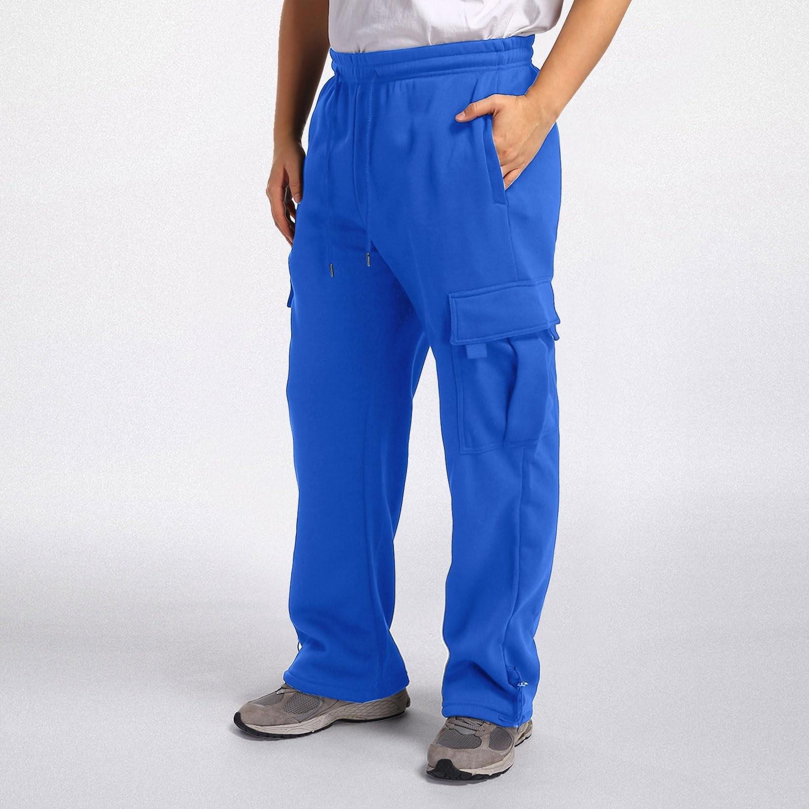 

Мужские модные однотонные повседневные брюки XL чёрный