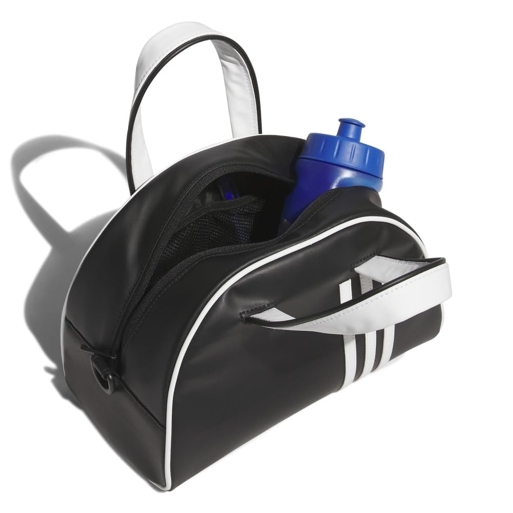 Adidas 3 Stripe Mini Boston Bag Czarny/Biały