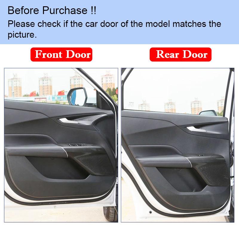 Car Door Anti-Kick Pad for Changan Yida 2024 2025 Door Protector Mat Anti-Dirty Anti-Collision Stickers Car Accessories
