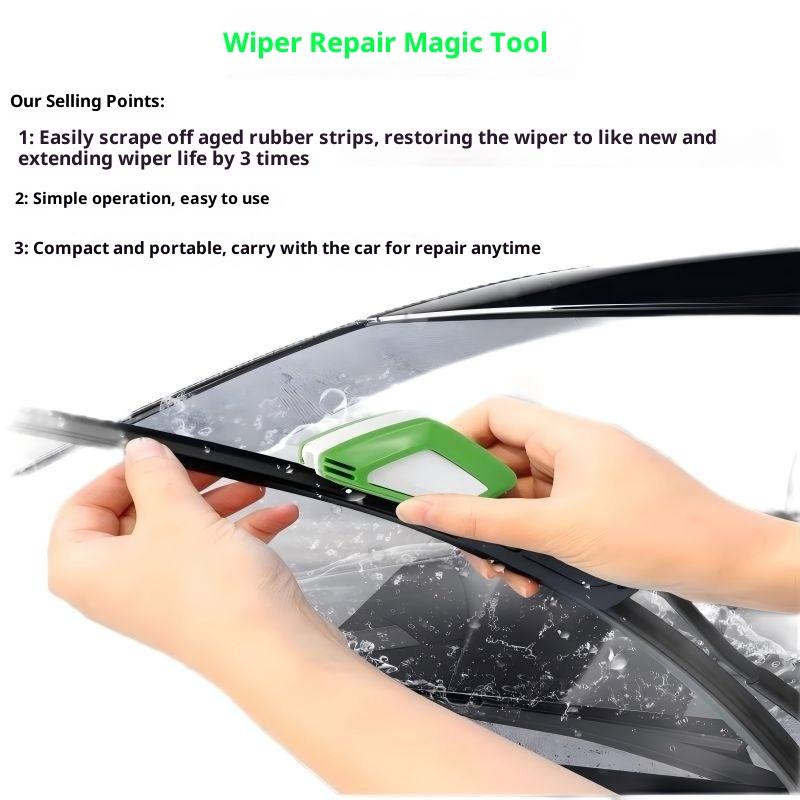 Universal Car Wiper Repair Tool Windscreen Wiper Blade Cutter Rubber Regroove Trimmer Wiperblade Restorer Car Accessories