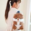 Otter Plush Toy Backpack - Cartoon Otter with Shell Bag for Kids
