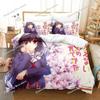 3D Anime Megumi Kato Saekano Bedding Set Duvet Cover Bed Set Quilt Cover Pillowcase Comforter king Queen Size Boys Adult Bedding