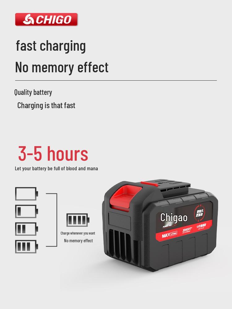 Dayi Tools: Universal Lithium Battery Pack with Drill, Electric Wrench, Hammer, Angle Grinder, and Charger Accessories.