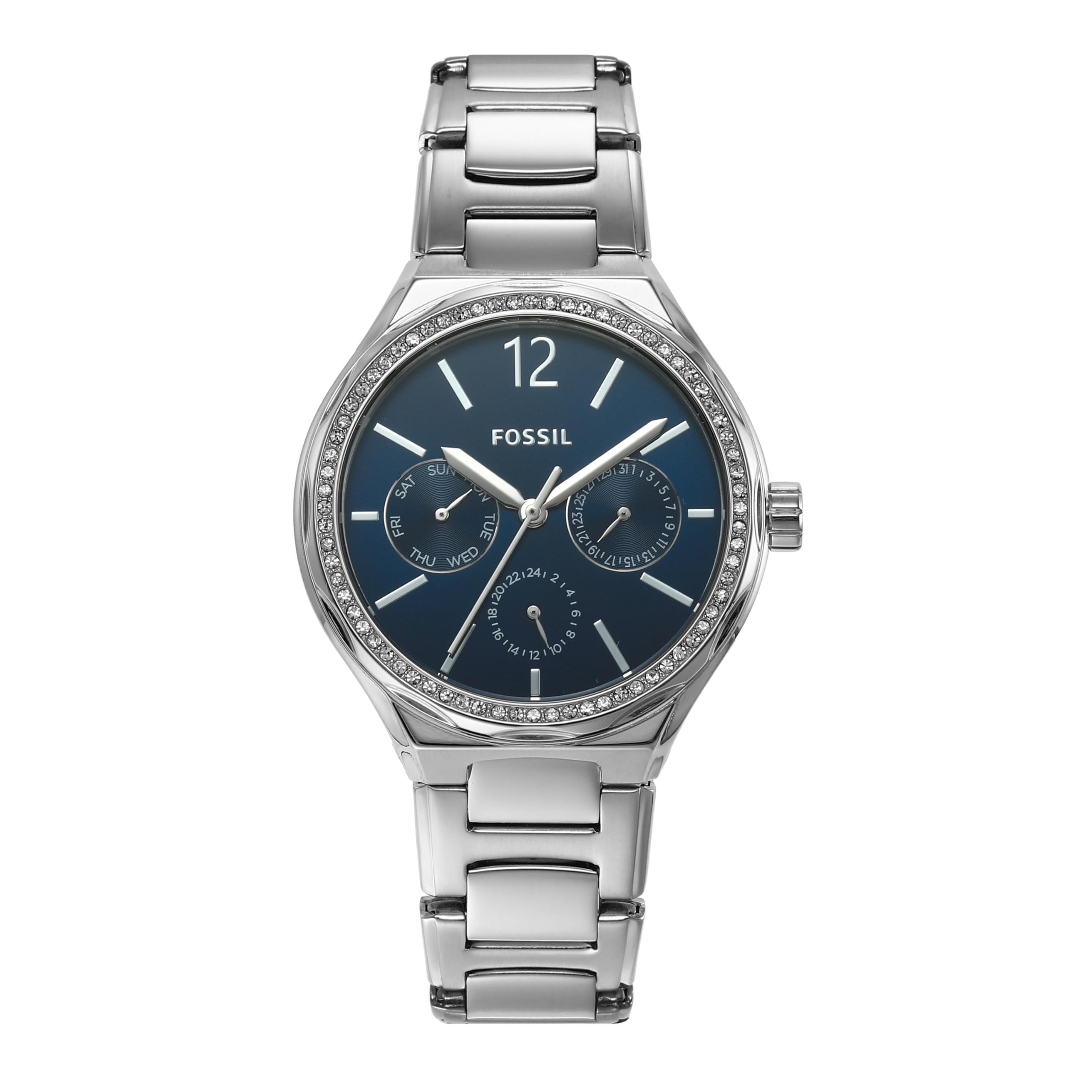 

EEVIE BQ3720 Годинник срібний [Fossil] жіночий срібний