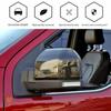 For Ford F150 2015- Raptor Car Rearview Side Mirror Wing Cap + Door Handle Cover Exterior Door Housing Shell Trim ABS