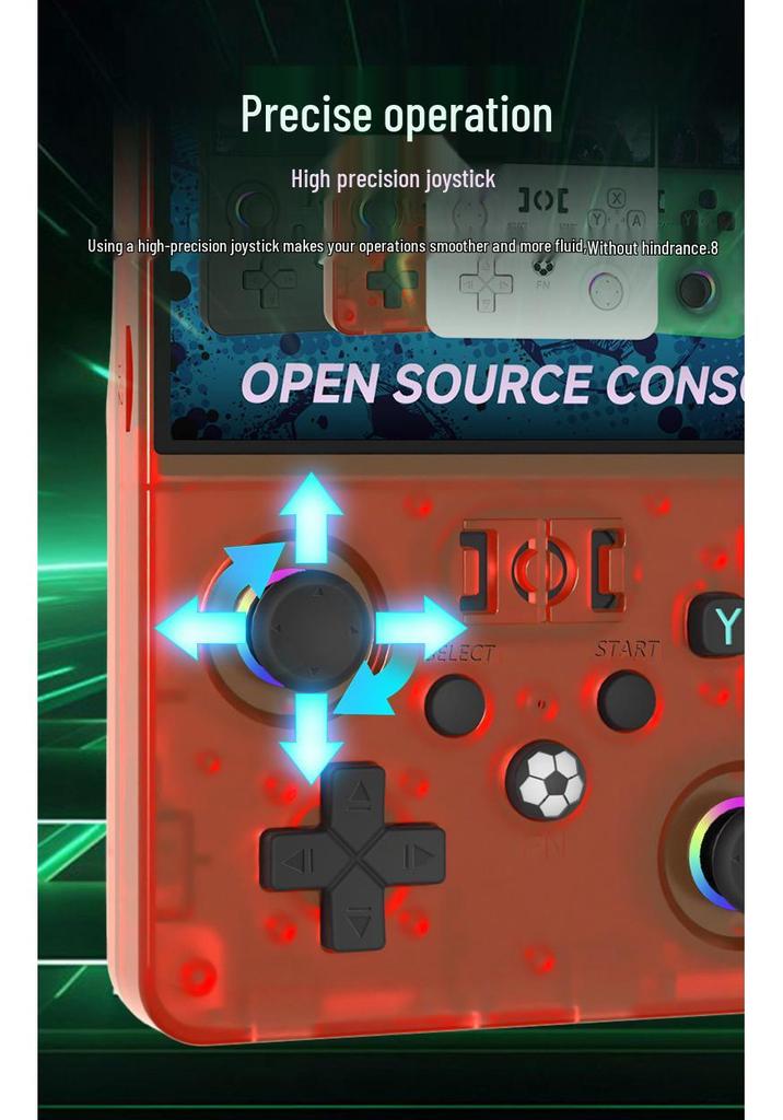 R36MAX2 Open Source Handheld Game Console: Classic GBA, FC Arcade, Portable PSP
