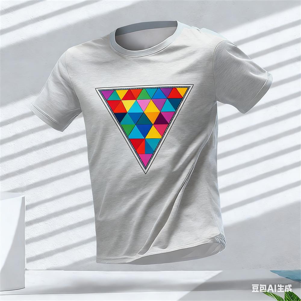 Fashion Stripe 3D Color Blocking Print Men's T Shirt Summer Casual O-neck Loose Tops Outdoor Running Fitness Sports Short Sleeve