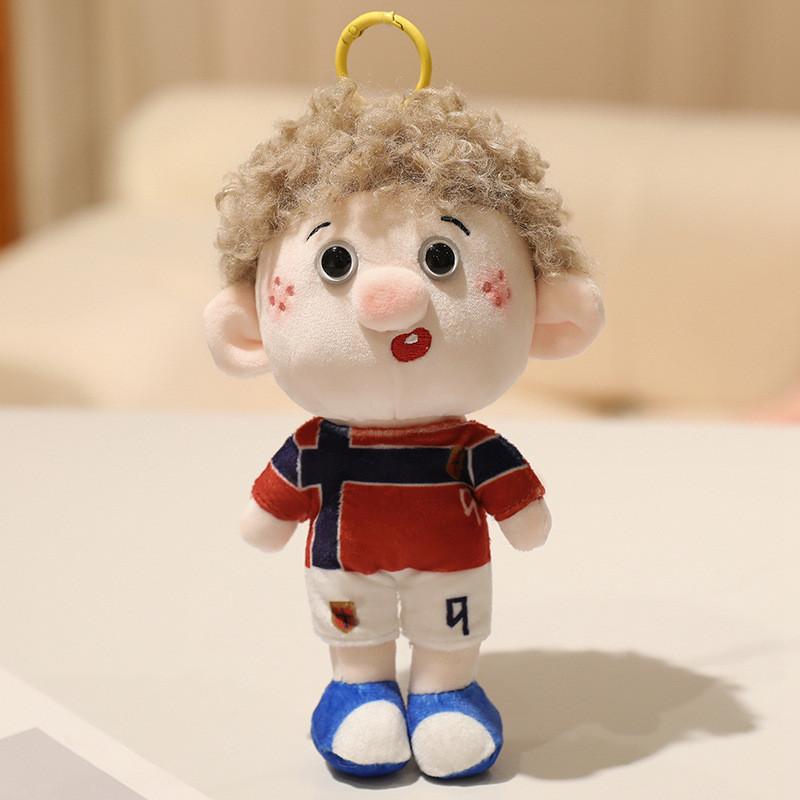 World Cup Plush Keychain With Soft Pp Cotton Filling For Soccer Fans