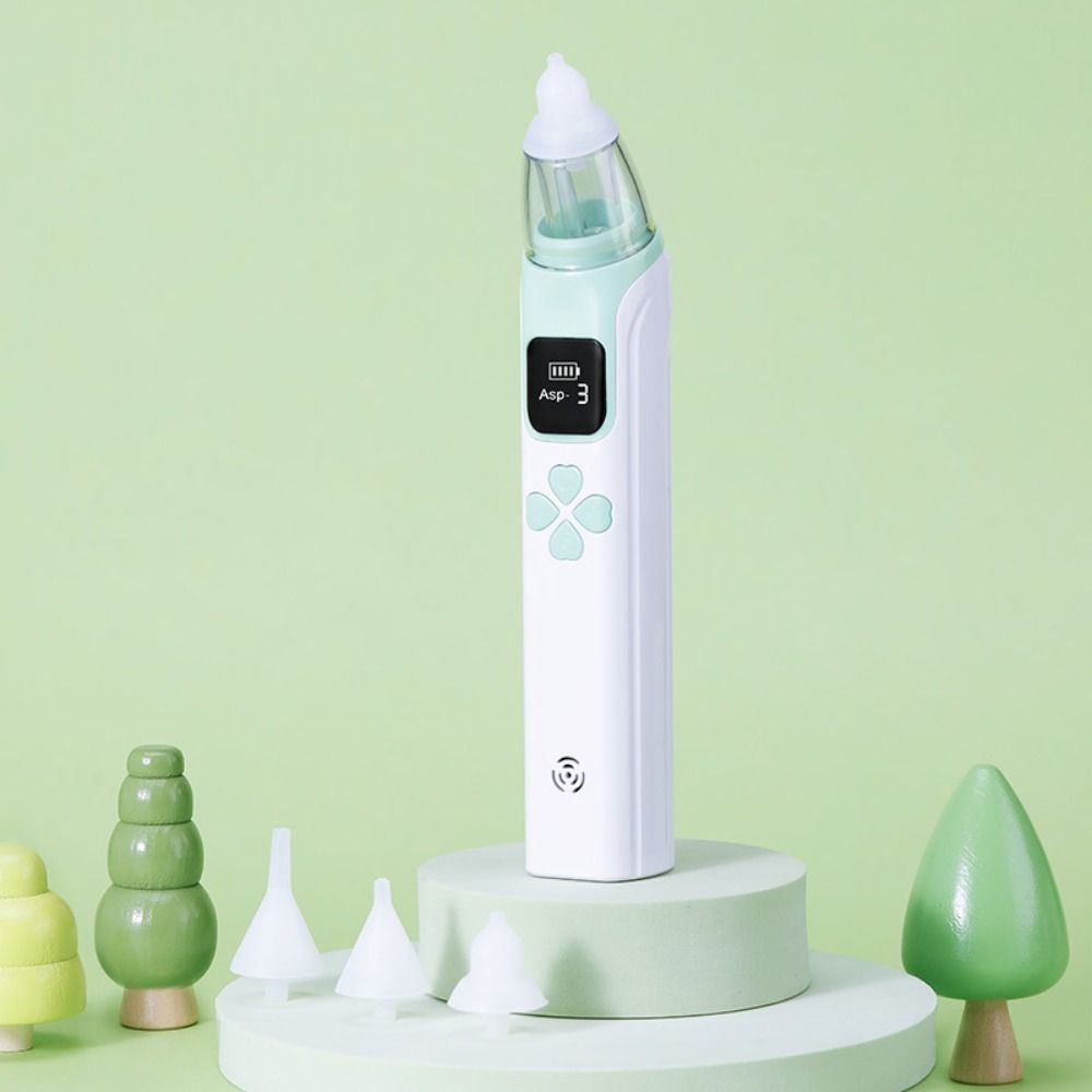 Electric Baby Nasal Aspirator Silent Nose Cleaner Portable Baby Nasal Inhaler Household