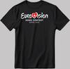 Basel 25 Eurovision Song Contest BASEL 2025 White-Black Men / Women T Shirt C063