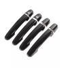 Applicable01-18ToyotaAvensis VersoHandle Carbon Fiber Pattern Door Handle Bright Black Door Handle Bowl