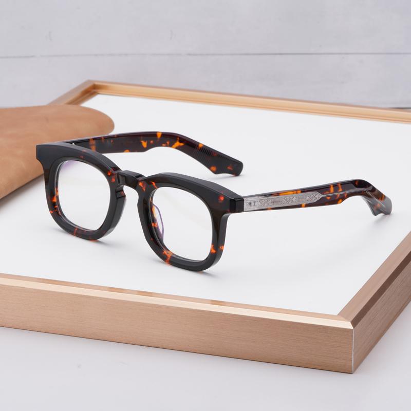 Devaux Очки высшего качества Ацетат Квадратные Ручной работы Японский стиль Роскошный Оригинальный дизайн Винтажные Рецептурные Очки для чтения