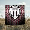 1PC Monaco Football club Printed Soft Flannel Blanket Throw for Adult Bedroom Living Room Sofa Camping Travel Fan gifts Christmas Gifts