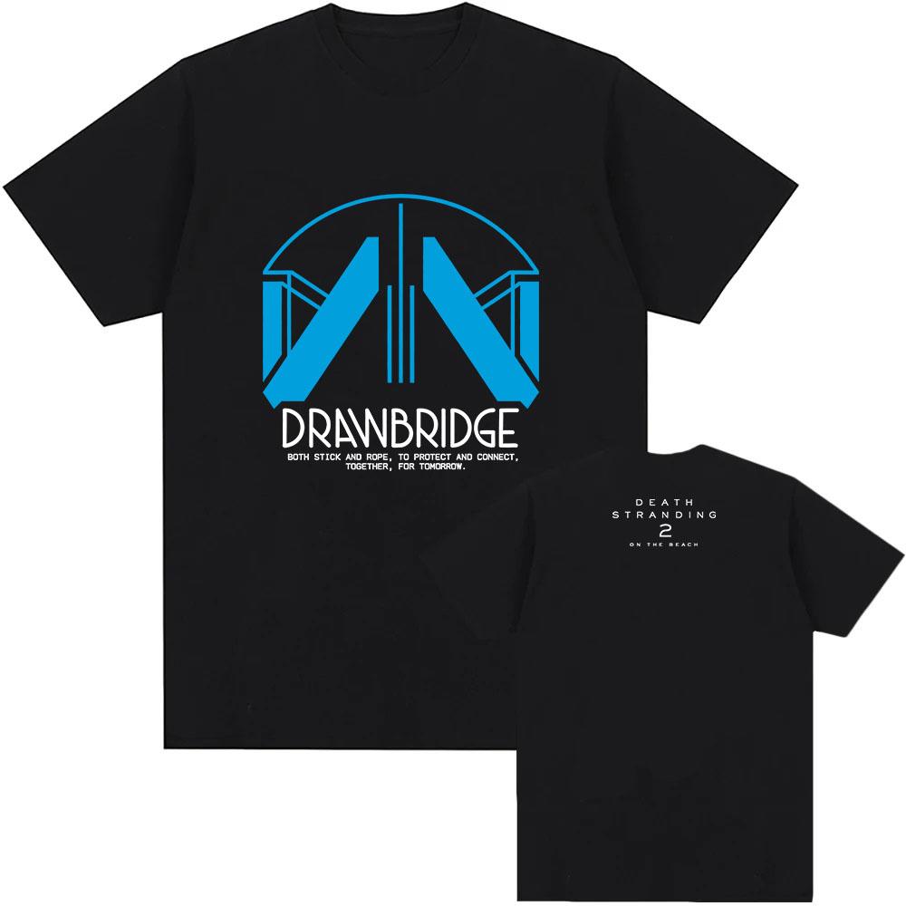 Men Women Clothing Game DEATH STRANDING 2 ON THE BEACH T-shirt Loose Casual O-neck Fashion Tshirts Design Graphic Print T Shirt