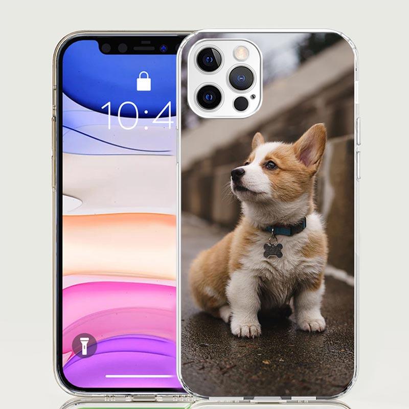 Cute Lovely Corgi Dogs Phone Case For iPhone 17 Air 16 15 Plus 11 14 Pro Max 13 Mini 12 7 8 + SE Pattern Art Customized Cover 17