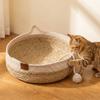 Wear-Resistant Cat Teaser Ball Anti-slip Cat Scratching Baskets Woven Cat Nest  Paws Care