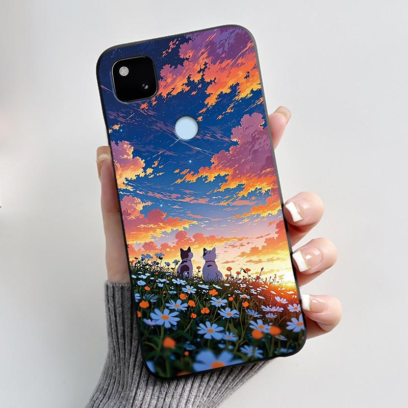 Casing For Google Pixel 4a 4G / 4a 5G Phone Case Super-Thin Slim Aesthetic Luxury Cute Cool Boys Girls Soft Silicone Matte Cover