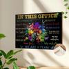 Motivational Sea Quotes Canvas Art for Office & Lady's Room