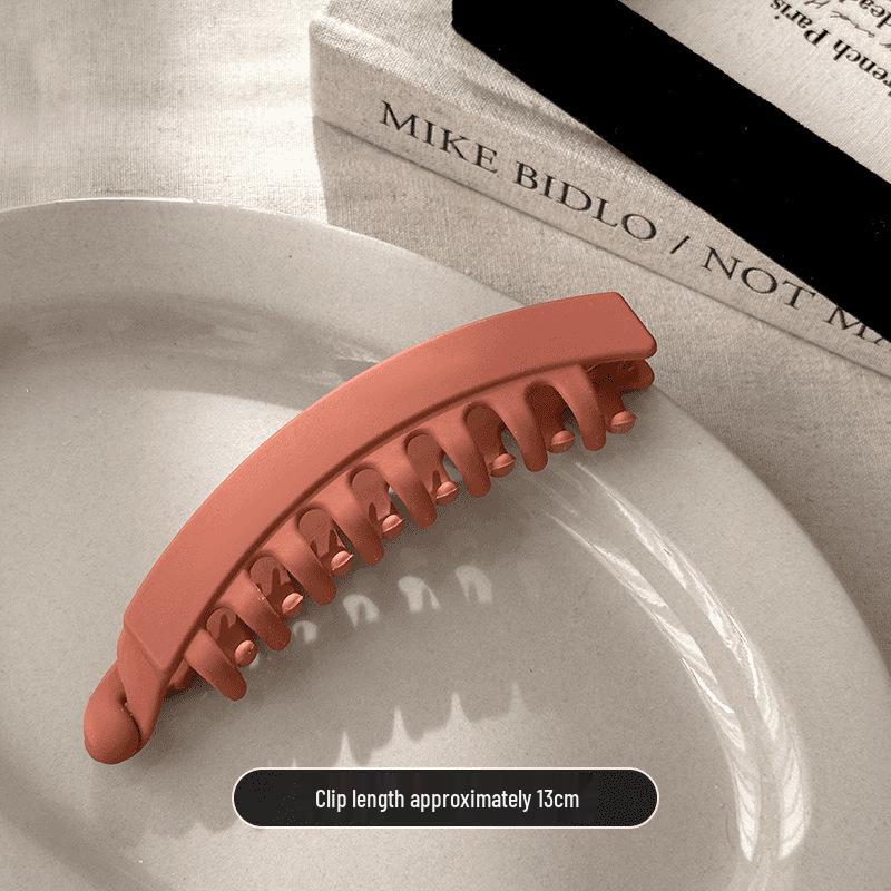 2025 New Style Large Vertical Banana Hair Clip for Thick Hair - High Ponytail Fixing Tool