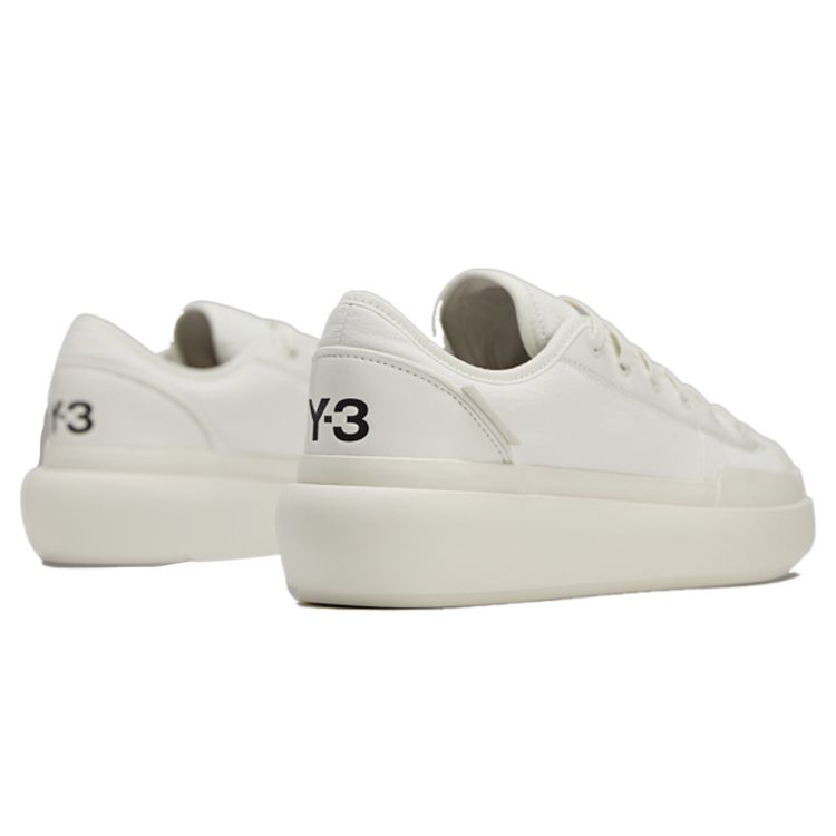 adidas Y-3 Ajatu Court White Black Unisex Sneakers Cream Core-White HR1929