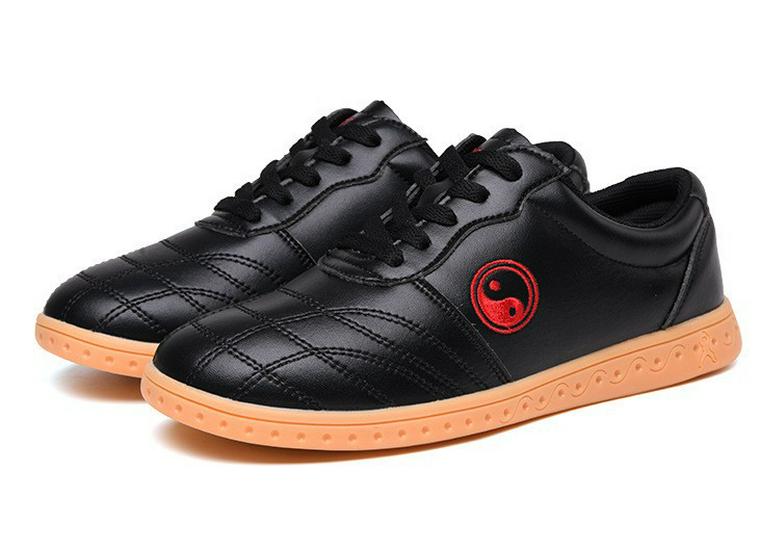 

Unisex Leather Tai Chi & Kung Fu Practice Shoes - Soft Sole Martial Arts Footwear 40