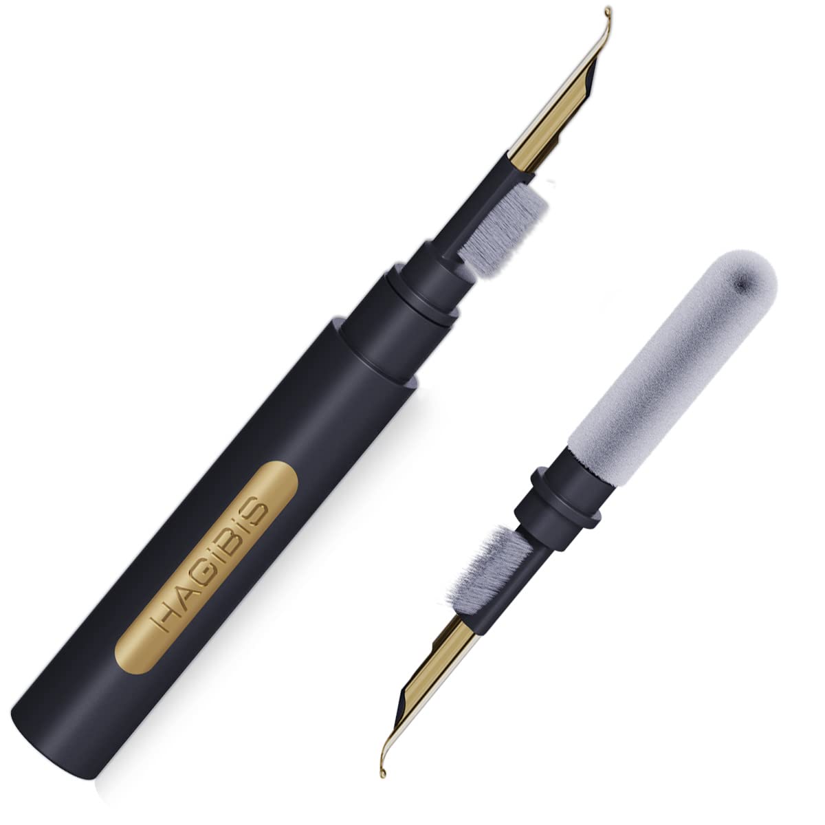 

Hagibis оригинальный Многофункциональный инструмент для чистки AirPods Беспроводные наушники AirPods Очиститель AirPods Компактные Bluetooth-наушники AirPods Очистка чёрный