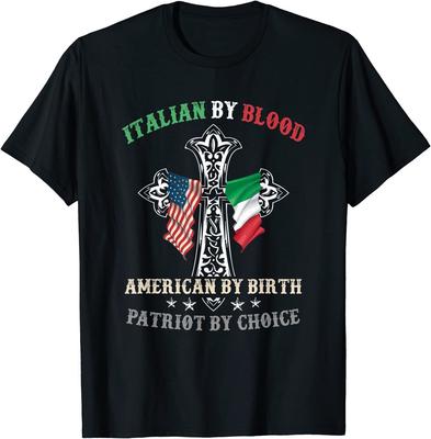 NEW LIMITED Italian American Patriot Cool Design Great Gift Idea T-Shirt S-3XL