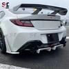 Toyota GR86/Subaru BRZ Carbon Fiber Rear Spoiler with Tail Wing and GT Diffuser.