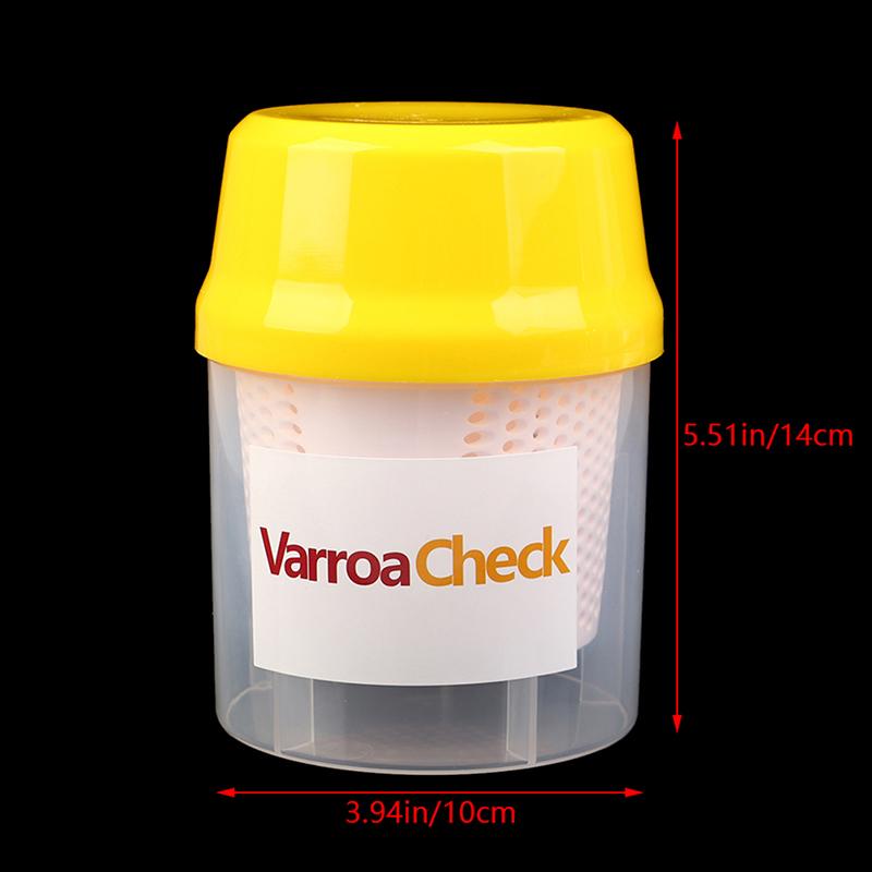 1Pc Beekeeping Beehive Varroa Mites Check Test Bottle Nebulizer Bees For Beekeeper Tools