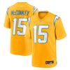 Los Angeles Chargers 15 Ladd McConkey Fotbalový dres Pánský Sportovní Hrací Dres