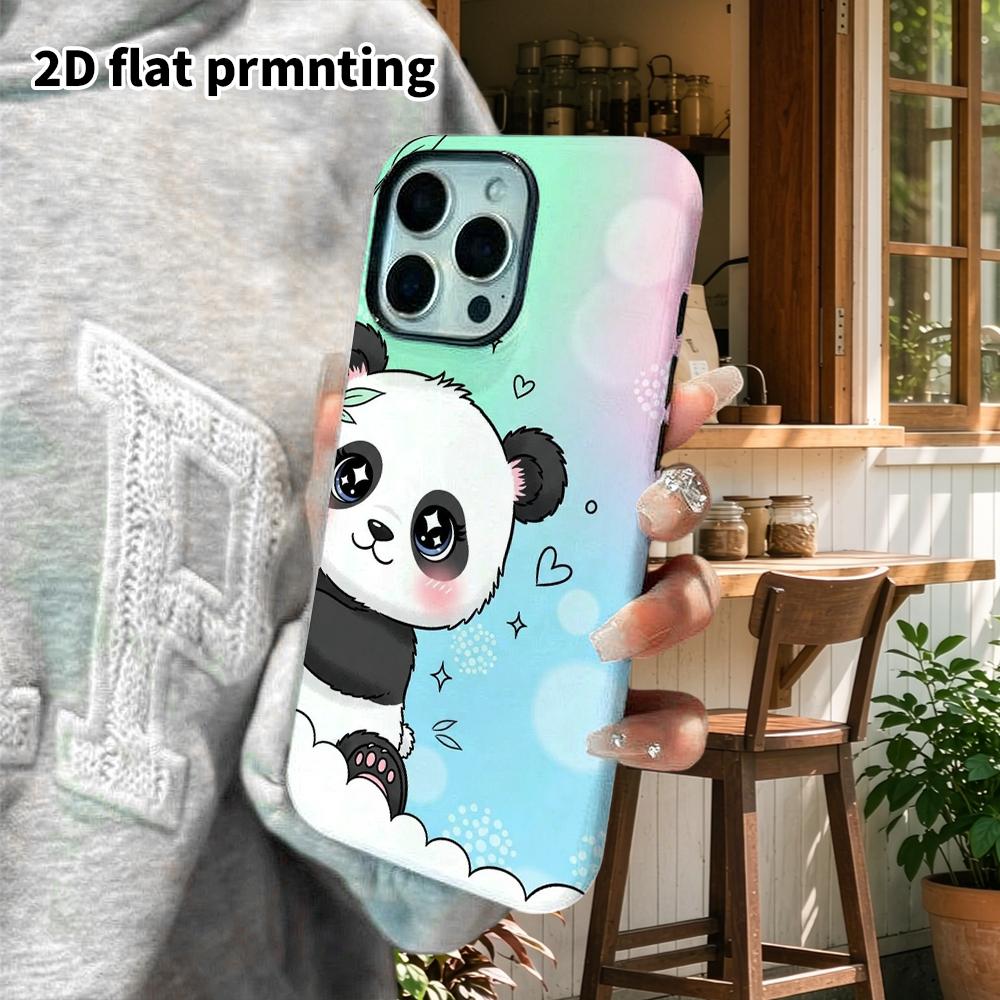Phone Case: 2D Flat Design Suitable for iPhone 18, 17, 16, 15, 14, 13 Pro Film Protective Case, Couple Style, Gradient Rainbow, Christmas and Hallowee