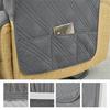 1Seater Recliner Cover Solid Color Quilted Armchair Slipcover Anti-Wear Pet Kids Accent Couch Cushion Living Room Hotel Home