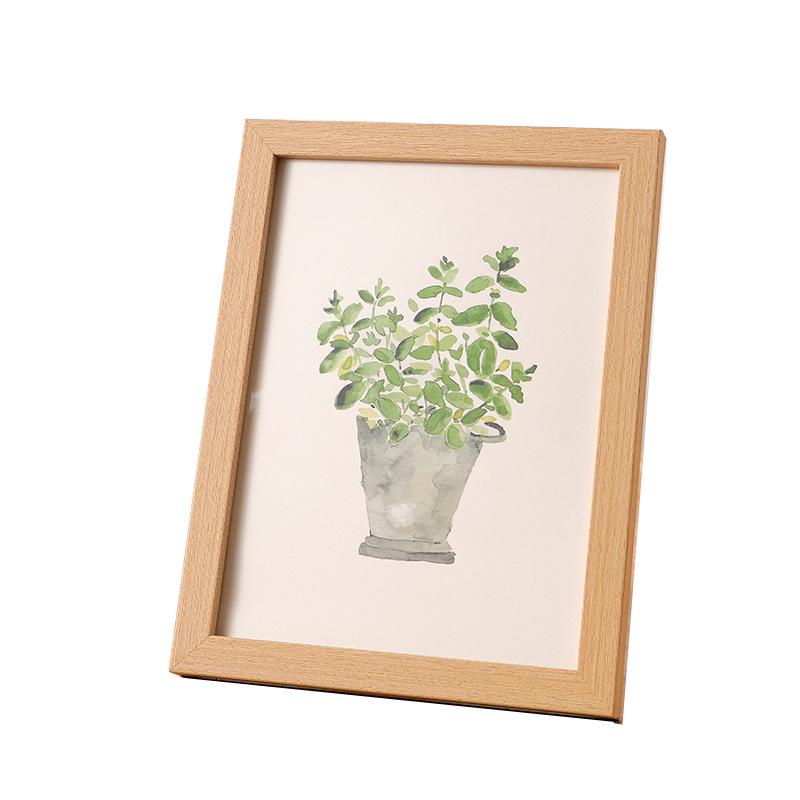 DIY Wooden Picture Frame, Creative Tabletop & Wall Display for Photos (5-10 Inch, A4)