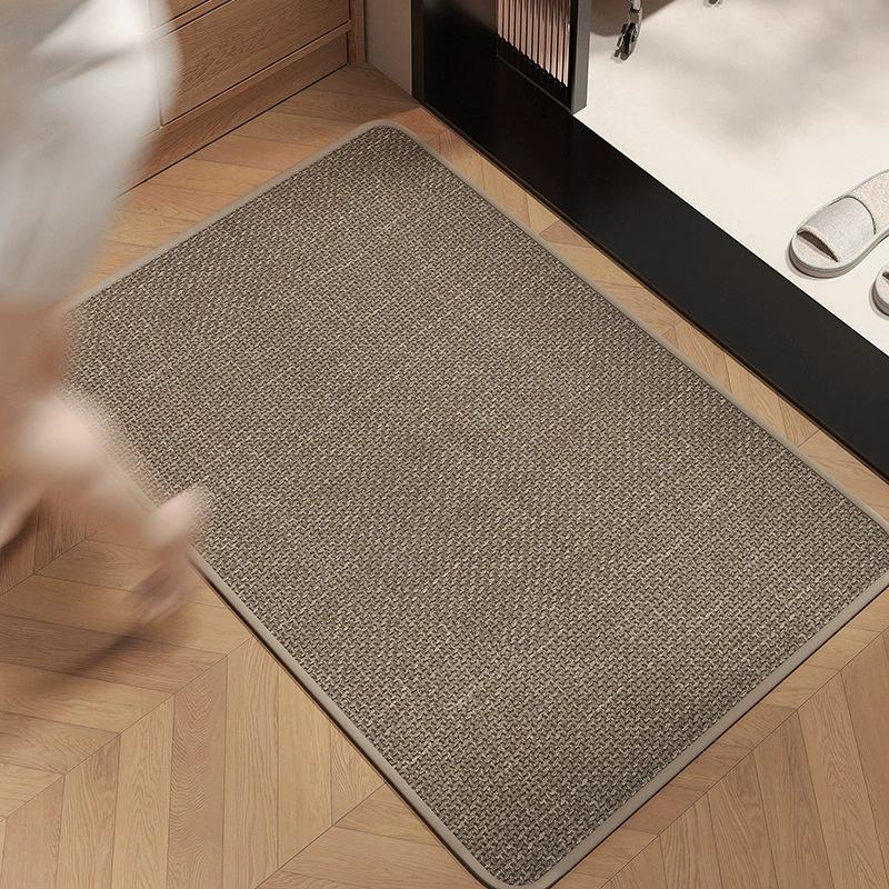 Premium Diatom Mud Anti-Slip Floor Mat - Quick Drying, Dirt-Resistant, and Highly Absorbent for Bathroom, Kitchen, and Entryways.