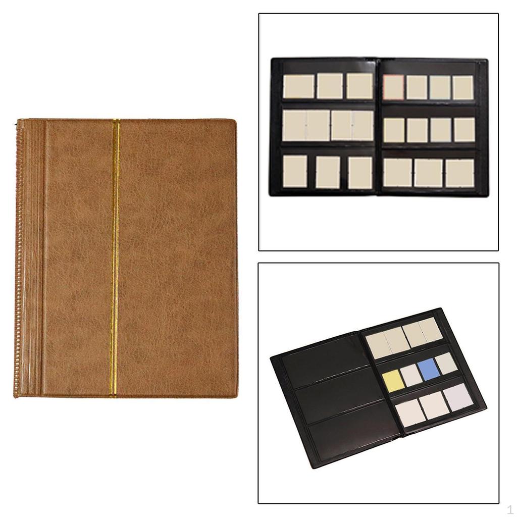 Stamp Album with 10 Sheets (20) for Collection Storage, Interleaving Type, Binder